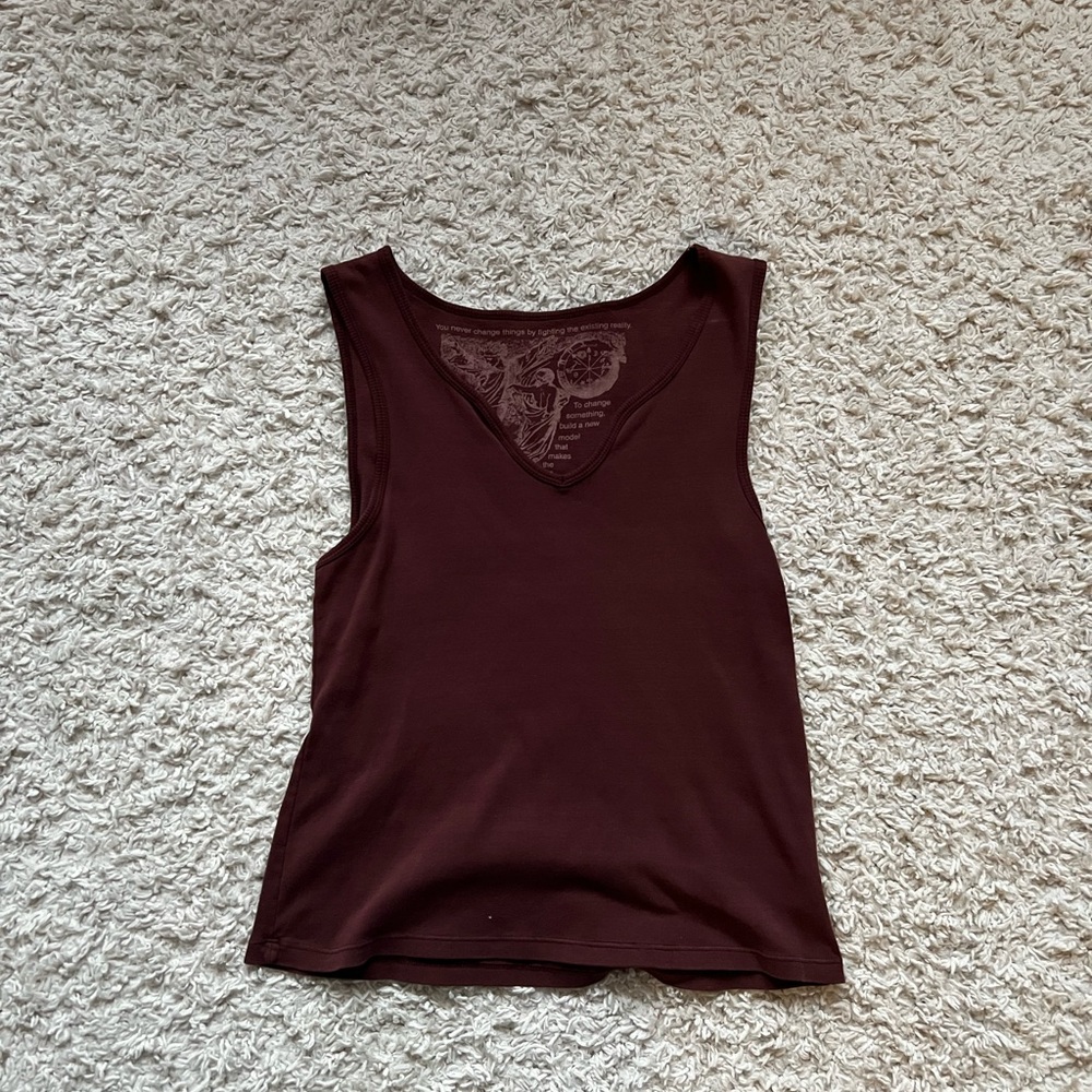 Women's Brown Tank Top Glima